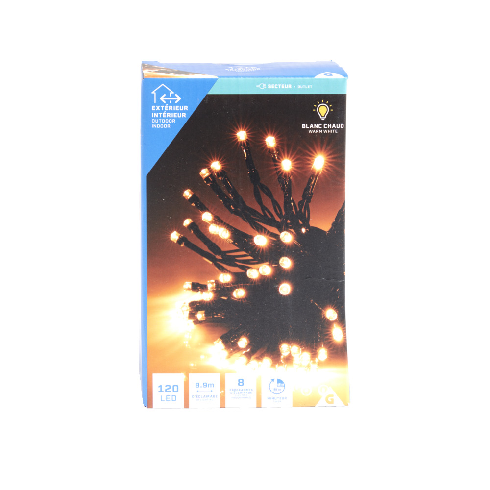 DRITA DEKORATIVE PER BREDH 120 LED 8.9M
