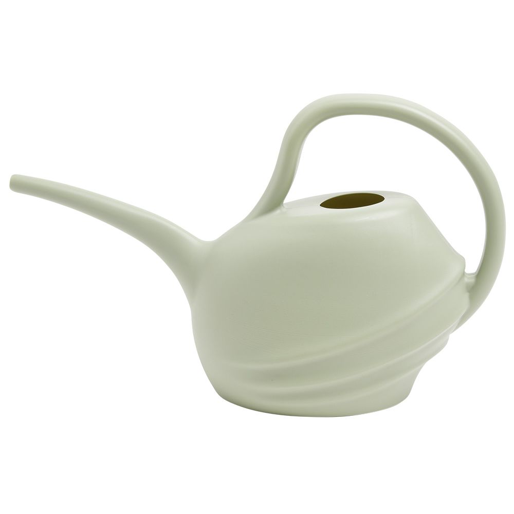2 L green plastic watering can
