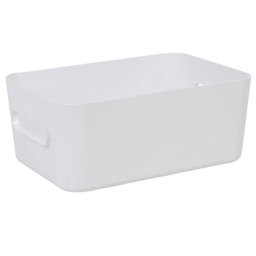 SmartStore Compact White Bathroom Storage Box Size M | 395146